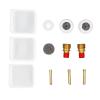 12-Piece TIG Gas Lens Kit for WP 9, 20 and 25 view 1