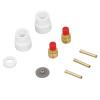 12-Piece TIG Gas Lens Kit for WP 9, 20 and 25 view 2