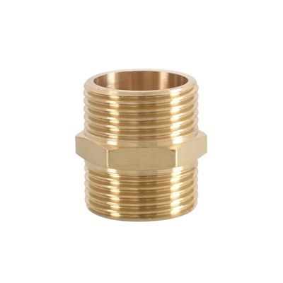 BSP Brass Male-Thread Reducing Adapter, 1/8"–1"
