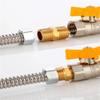 BSP Brass Male-Thread Reducing Adapter, 1/8"–1" view 4