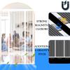 Magnetic Fly Screen for Double Balcony Doors, 230 x 280 cm, White view 4