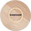 28-Inch Wooden Lazy Susan Turntable for Dining Table view 3