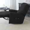 Morbuy Stretch Recliner Slipcover, Full Chair Cover, Solid Navy Blue, 2-Seater view 4