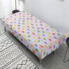 Hixingo Armless Sofa Cover, Non-Slip Polka Dot Stretch Spandex Sofa Bed Cover, 1-Seater, Light Purple view 3