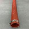 Universal Flexible Silicone Hose, Air Intake/Cooler Hose with Two Clamps, High-Pressure/Temperature Rubber Connector, Red, 700 mm, 60 mm Inner Diameter view 1