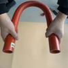 Universal Flexible Silicone Hose, Air Intake/Coolant Hose, 700 mm, 40 mm ID, Blue, with 2 Clamps view 4