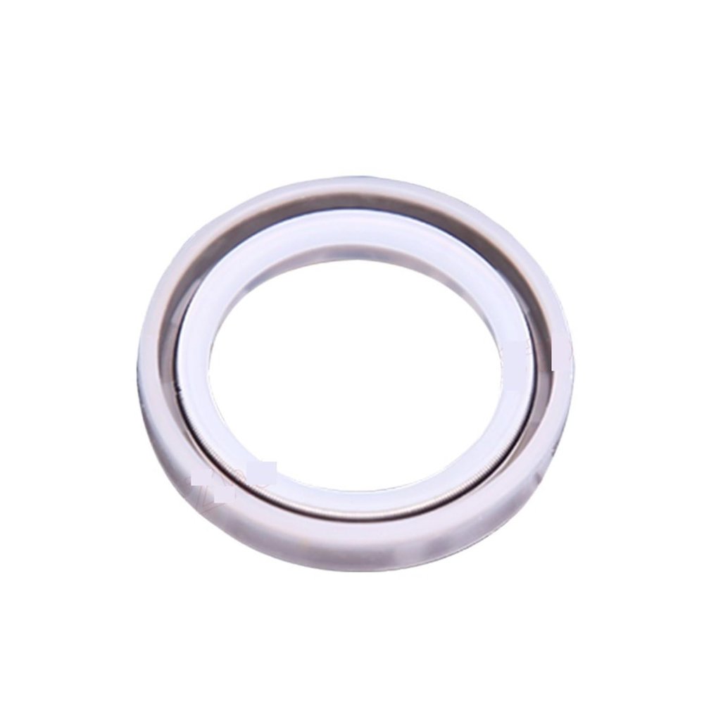 SSIMOO White Silicone Skeleton Oil Seal, ID 16–75 mm, OD 26–95 mm, Thickness 7–12 mm