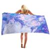 ZWCSHUU Microfiber Beach Towel, Quick-Drying, Compact, Soft, Absorbent, Lightweight, Long and Wide, Color 1, 30 x 50 cm view 1