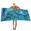 ZWCSHUU Microfiber Beach Towel, Quick-Drying, Compact, Soft, Absorbent, Lightweight, Long and Wide, Color 1, 30 x 50 cm view 2