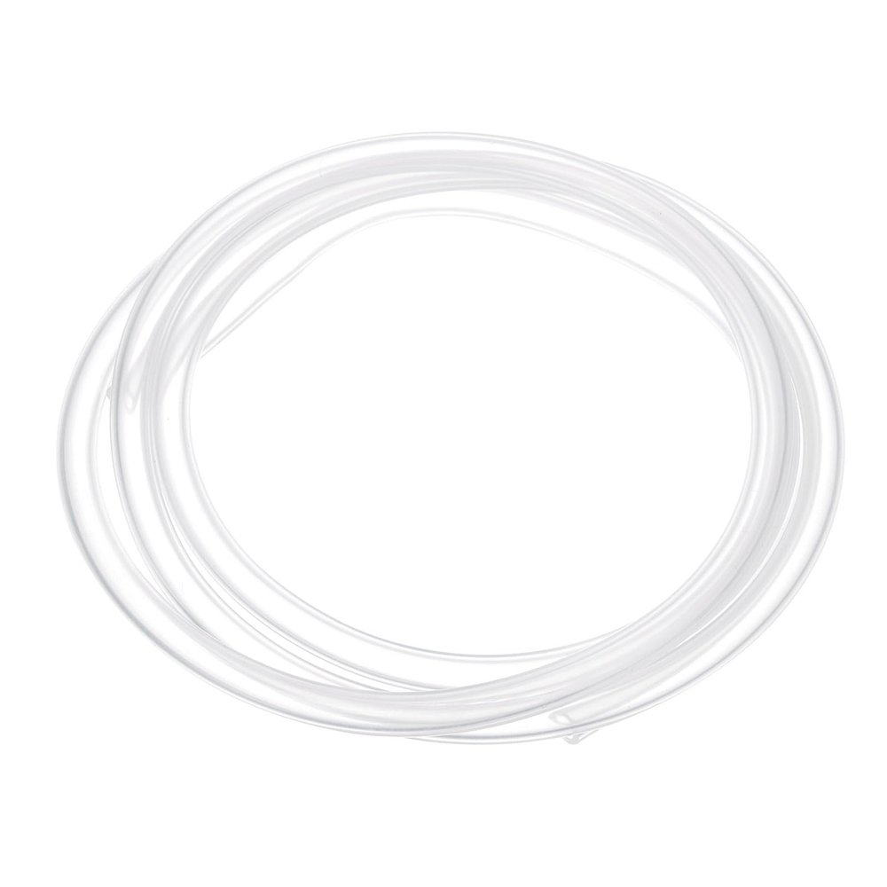 PATIKIL 5 mm ID x 8 mm OD, 1 m Food-Grade Translucent Silicone Tubing