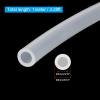 PATIKIL 5 mm ID x 8 mm OD, 1 m Food-Grade Translucent Silicone Tubing view 2