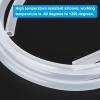 PATIKIL 5 mm ID x 8 mm OD, 1 m Food-Grade Translucent Silicone Tubing view 4