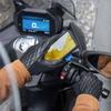 QUAD LOCK Motorcycle Mirror Phone Mount with Vibration Dampener and MAG Case for Galaxy S23 Ultra view 3