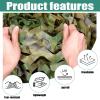 Camouflage Netting Roll, Military-Style, Lightweight and Durable, No Grid, for Hunting, Military Decor and Sun Protection, Woodland, 3.5 x 13 m view 2