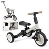 KikkaBoo FLIP 5-in-1 Tricycle with Push Handle, Ages 1–5, Convertible Balance Bike, Beige view 1
