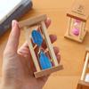WIPPWER 5-Minute Wooden Sand Timer for Children, Keepsake Gift (S) view 2