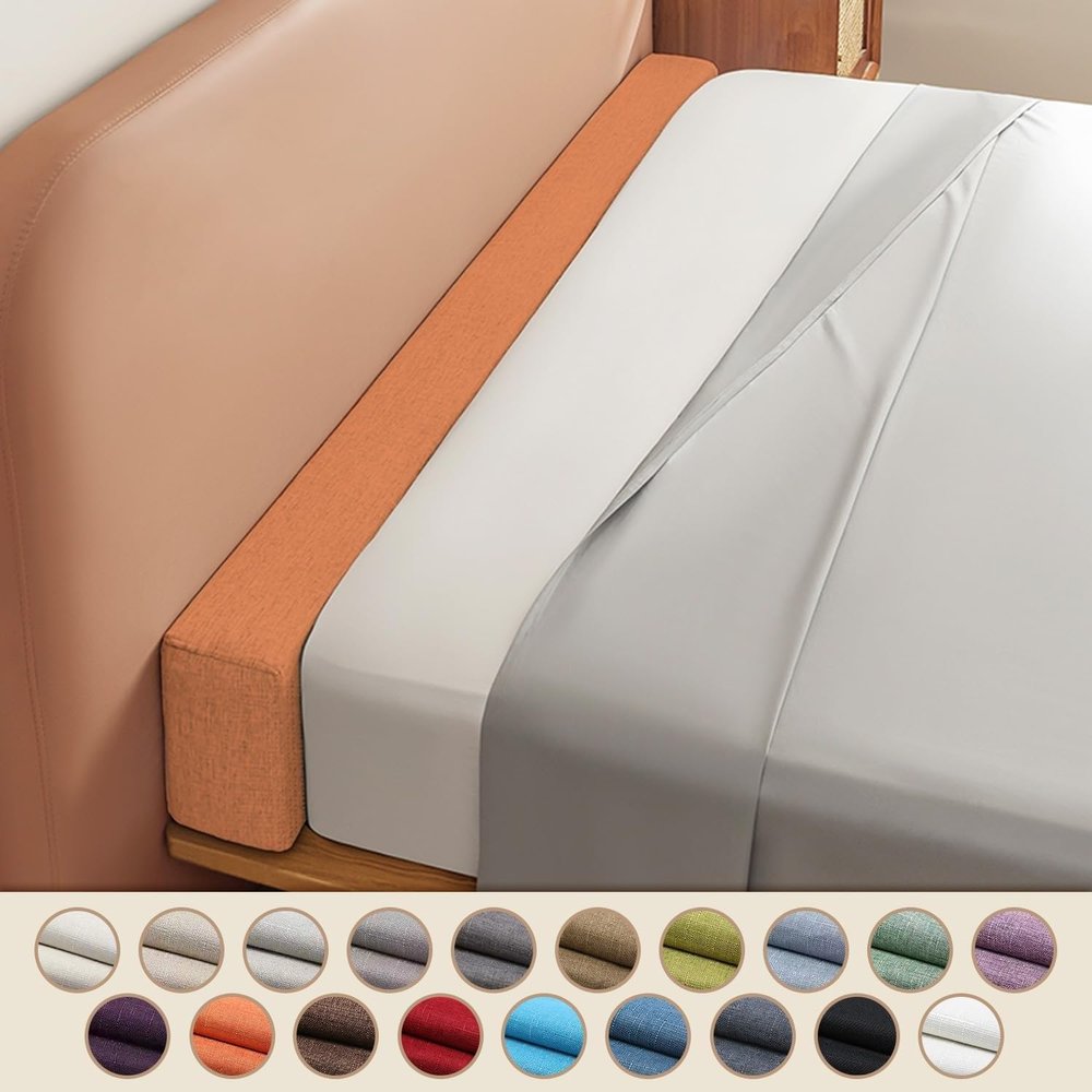 UWOBTN Mattress Gap Pillow for Bed, Headboard and Wall, Double-Bed Connector, #15, 180 x 15 x 15 cm / 70 x 6 x 6 in