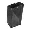 Multifunctional Cleaning Bag for Cleaning Carts, Canvas, Black view 1