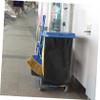Multifunctional Cleaning Bag for Cleaning Carts, Canvas, Black view 4
