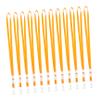 Orange Nylon and Plastic Badge Lanyards, 50-Pack view 1