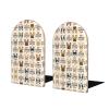 Wooden Bookends with French Dog Motif, 2-Piece Set view 2