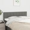 JUDYY 2-Piece Headboards, Dark Gray, 72 x 5 x 78/88 cm, Fabric view 1