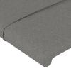 JUDYY 2-Piece Headboards, Dark Gray, 72 x 5 x 78/88 cm, Fabric view 4