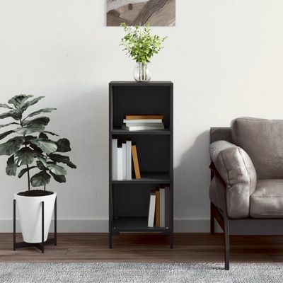 JUDYY Black Sideboard 34.5 x 32.5 x 90 cm Engineered Wood