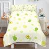 Fadaing Avocado Bedding Set 135 x 200 cm, Cute Avocado Pattern, Cartoon 3D Printed, 100% Microfiber Duvet Cover Set for Children (Single 140 x 210 cm) view 2