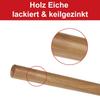 TIBU Oak Finger-Jointed Wood Handrail, 110 cm, Without Brackets view 3