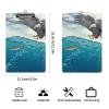 Bird and Fish Hanging Clipboard, Hardboard Clip for Paper Documents view 2