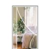 Magnetic Insect Screen Door, 85 x 195 cm, Automatic Closing, White view 1