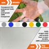 TMGJShd Outdoor Winter PVC Tarpaulin Curtains, Weather-Resistant Adjustable Thickened Cover, White, H: 4.5 m × W: 9.8 m view 3