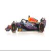 Minichamps 417230501 Red Bull Racing RB19 Max Verstappen Miami GP Winner 2023 World Champion 1:43 Model Car view 4