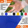 TMGJShd Transparent PVC Outdoor Tarpaulin, 0.5 mm, 500 g/m², Blue, 2 Zippers, 5 m H × 7 m W view 3