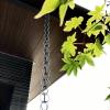 ZGYOZMNG Rain Chain with Double Loop, 150 cm (5 ft) view 3
