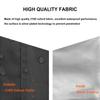 BaCover Outdoor Hot Tub Cover, Square 210D Oxford, Waterproof, UV-Protected, Gray, 244 x 244 x 30 cm view 4