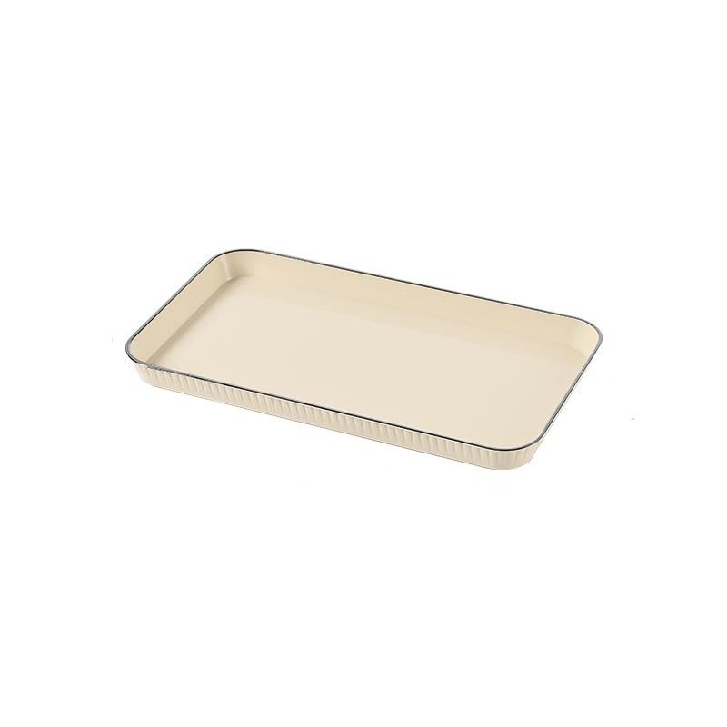 DIANXI Breakfast and Serving Tray, Rectangular Decorative Tray (S)