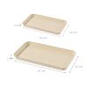 DIANXI Breakfast and Serving Tray, Rectangular Decorative Tray (S) view 2