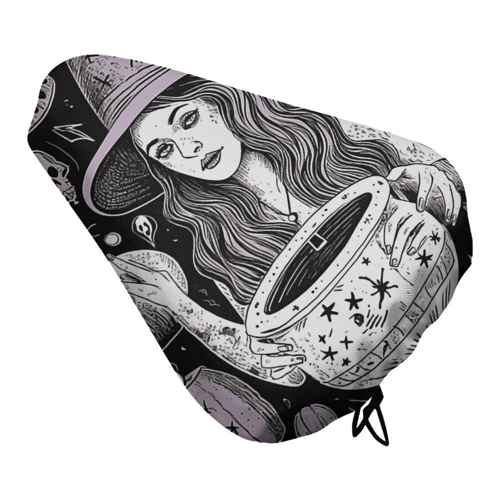 Magic Witch Bohemian Waterproof Bike Seat Cover