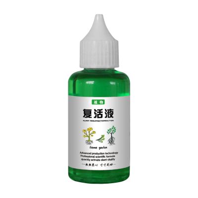Plant Resurrection Liquid for Plants – 50 ml Plant Food for Outdoor and Soil Cultivation – Fertilizing Liquid Concentrate for Robust Growth and Flowers