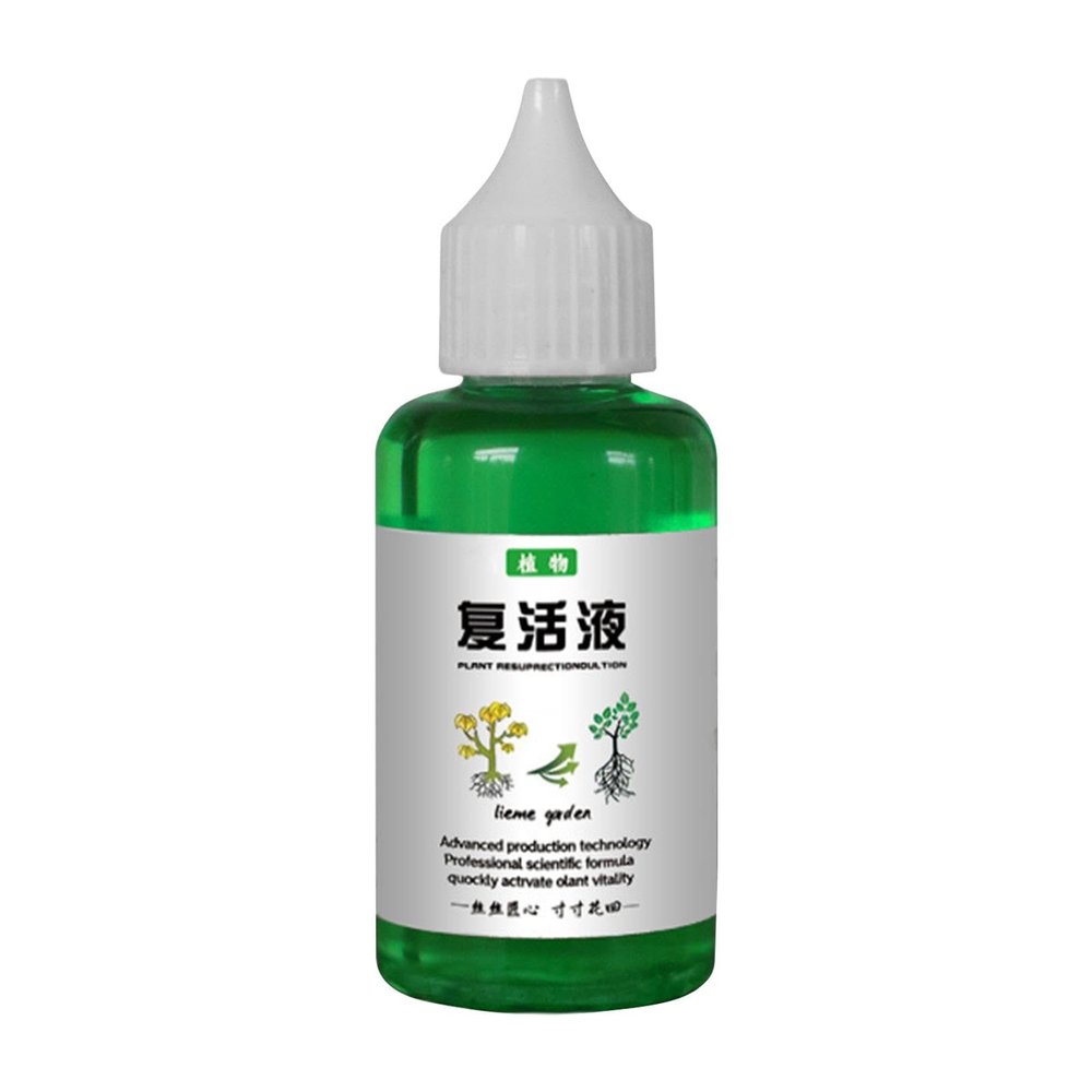 Plant Resurrection Liquid for Plants – 50 ml Plant Food for Outdoor and Soil Cultivation – Fertilizing Liquid Concentrate for Robust Growth and Flowers