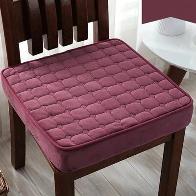 Bar Stool Seat Cushion, Non-Slip Plush Chair Cushion, 50 x 50 x 5 cm