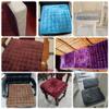 Bar Stool Seat Cushion, Non-Slip Plush Chair Cushion, 50 x 50 x 5 cm view 3