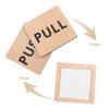 SHINEOFI 2-Piece Push/Pull Door Signs, Rustic Glass Door Signs view 3