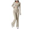 KBOPLEMQ Women's 2-Piece Knit Set with Cropped Cardigan and Pants view 1