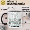 Veterinary Assistant Gift Mug – Funny Saying: Because Superhero Isn’t an Official Job (Black) view 3