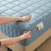 Zippered Mattress Protector 140x190/200, Adjustable Mattress Encasement, Soft Quilted 5-Sided Cover, Washable Fitted Sheet (180x200+22 cm, Blue) view 3