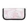 CHANGLEI Canvas Pencil Case, Abstract Gray Marble Ink Print, Large, Lightweight, Black, One Size view 1