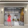 Magnetic Insect Screen Door 315 x 170 cm, Black, Adjustable, Cat-Claw-Resistant view 1